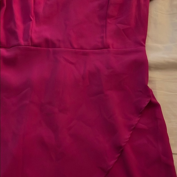 Pink Ruffle Sleeve Mini Dress - Picture 3 of 4